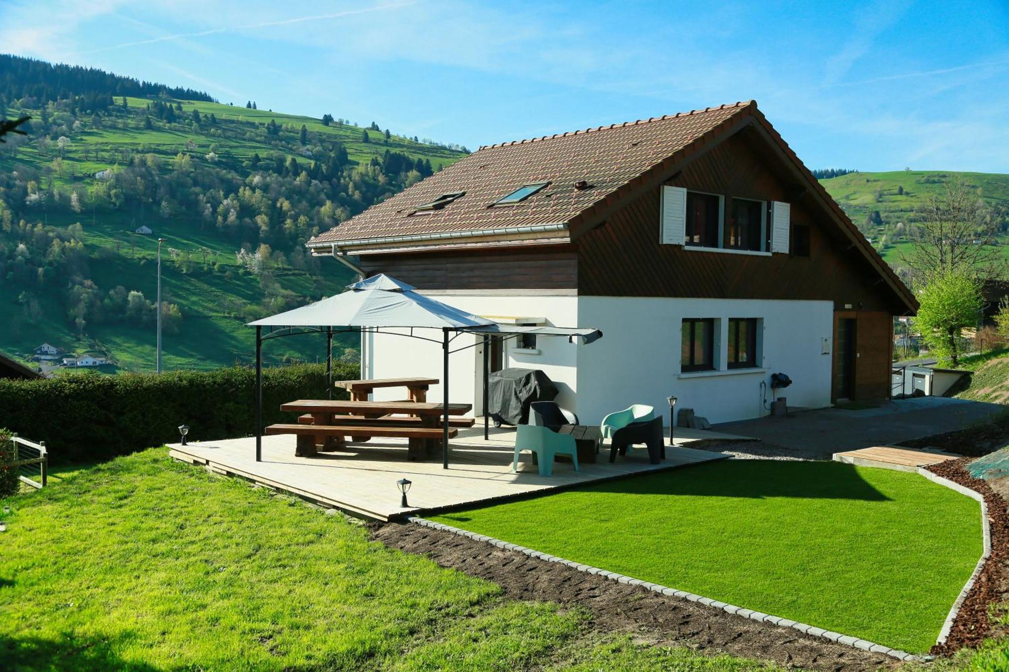 Le Petit Coin De Jeanne Et Marcel Maison De Vacances La Bresse Villa Exterior photo